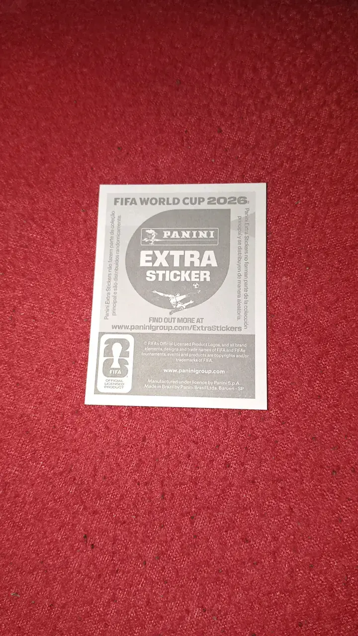 Lámina Panini Extra Sticker Kylian Mbappé - 2