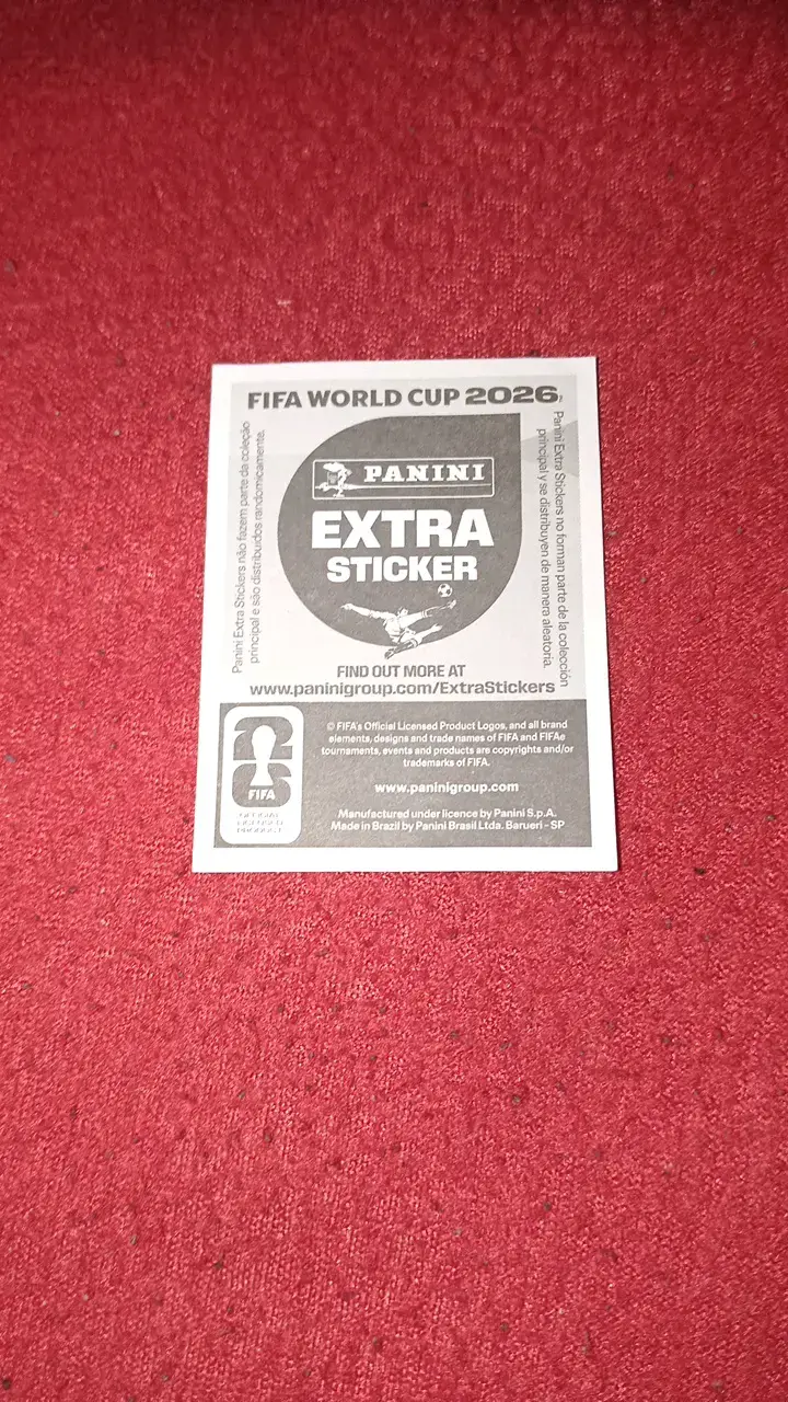 Lámina Panini Alphonso Davies FIFA 2026 - 2