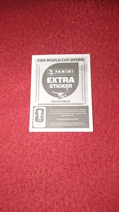 Lámina Panini Alphonso Davies FIFA 2026 - miniatura 2
