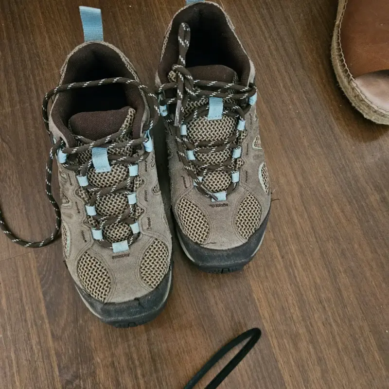Zapatillas de trekking marrones para mujer - 2