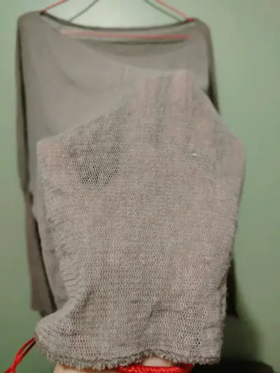 Suéter hilo de manga larga 2xl - miniatura 4
