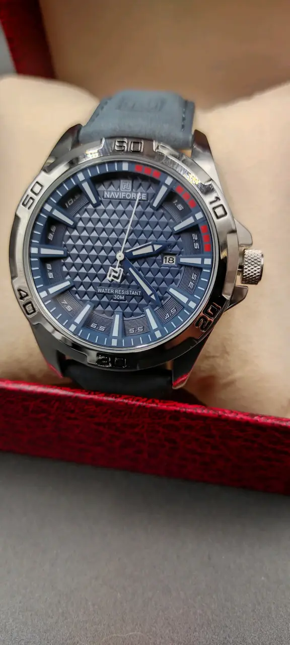 Reloj Naviforce azul resistente al agua - 2