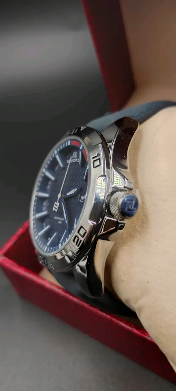 Reloj Naviforce azul resistente al agua - 6