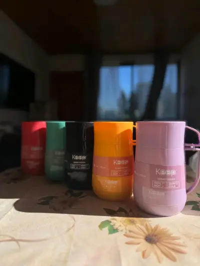 Termo Comida Keep 600ML colores variados - miniatura 1