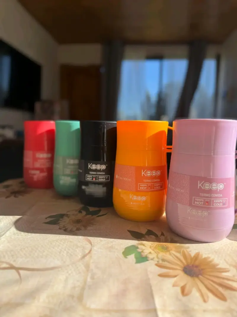Termo Comida Keep 600ML colores variados - 2