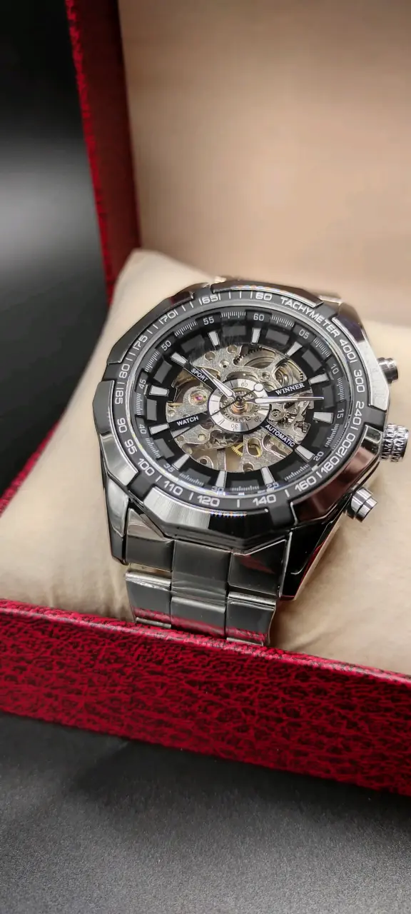 Reloj automático de acero inoxidable - 1