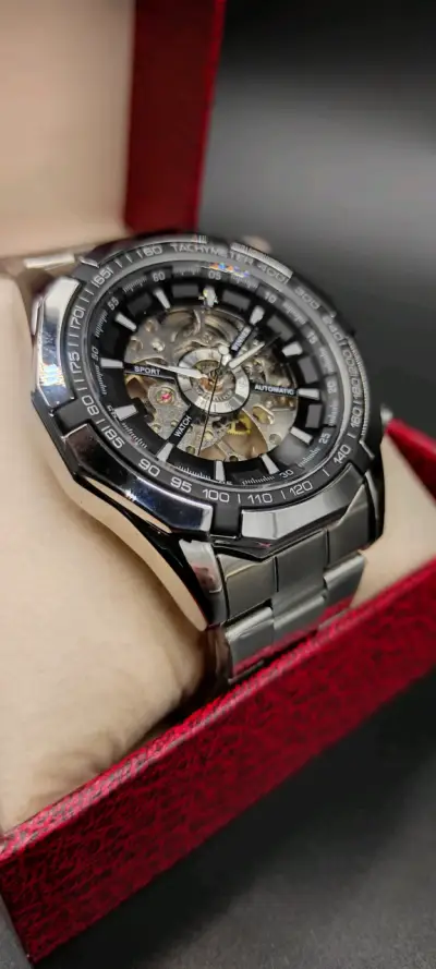 Reloj automático de acero inoxidable - miniatura 2