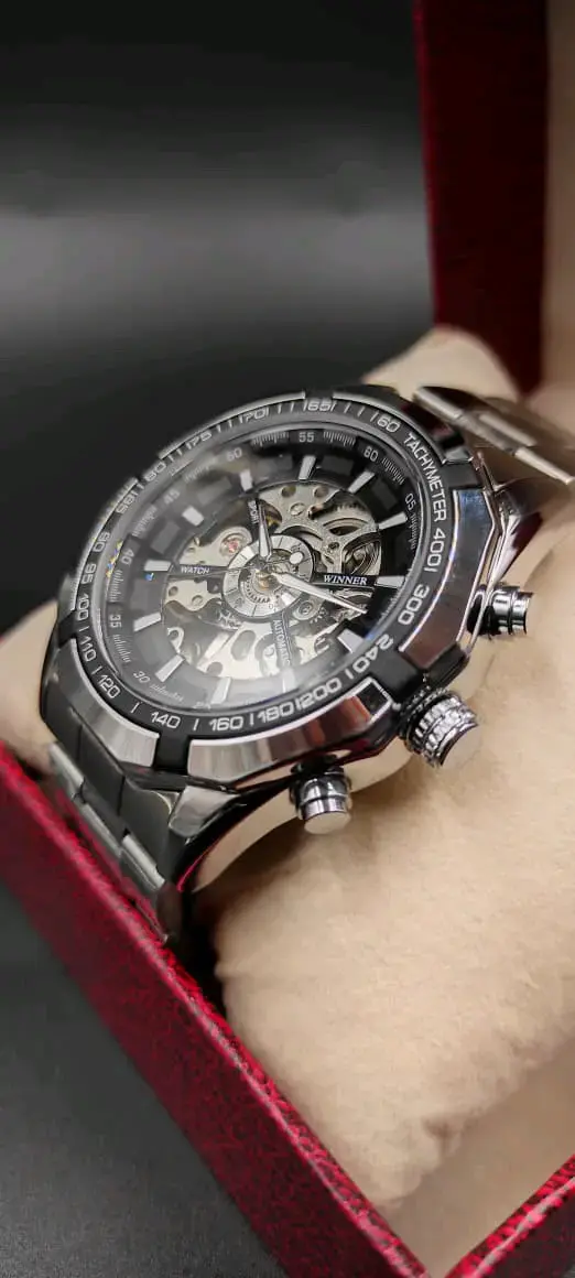 Reloj automático de acero inoxidable - 3