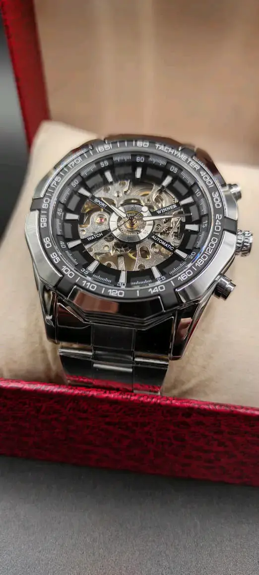 Reloj automático de acero inoxidable - 6
