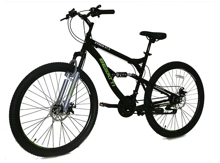 Bicicleta de montaña Besatti Xtrem 27.5" negra - 1
