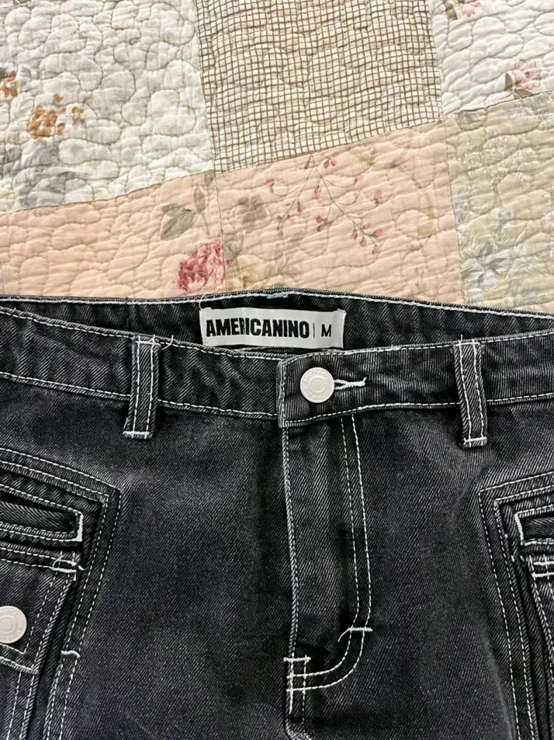 Jeans negros Americanino talla M - 1