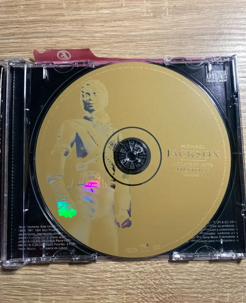 CD Michael Jackson Greatest Hits History Vol. 1 - 2