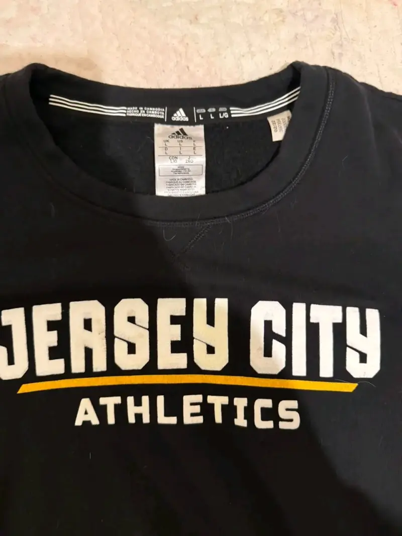 Polerón Adidas Jersey City Athletics negro - 2