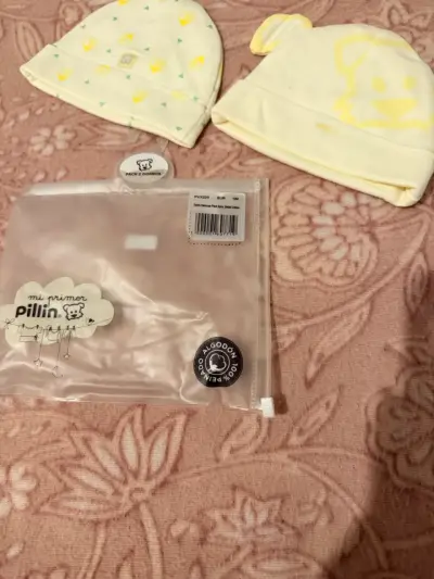 Pack de 2 gorros de bebé Pillin - miniatura 1