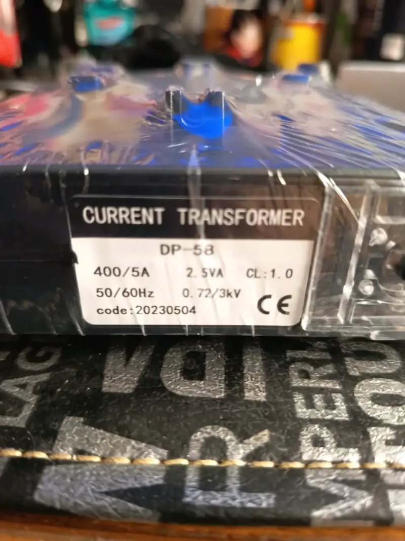 transformador de corriente DP-58 - 2
