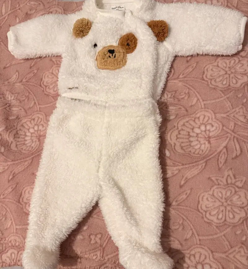 Conjunto de bebé polar con diseño de oso - 1