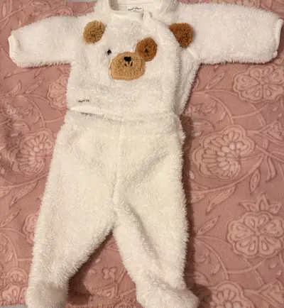 Conjunto de bebé polar con diseño de oso - miniatura 1