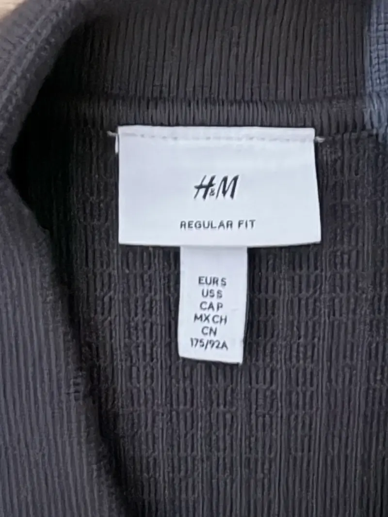 Chaqueta negra de punto hym - 4