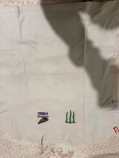 Polera blanca Honda HRC y Monster - miniatura 2
