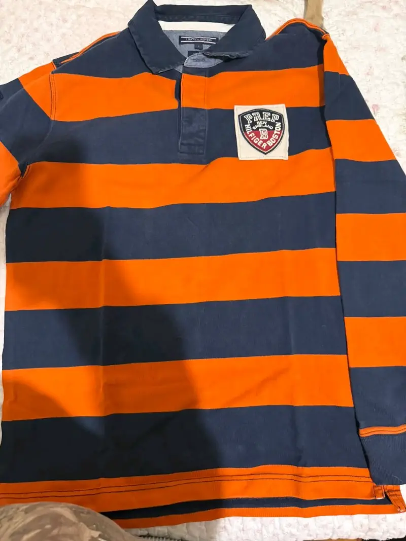 Polera rugby Tommy Hilfiger rayada