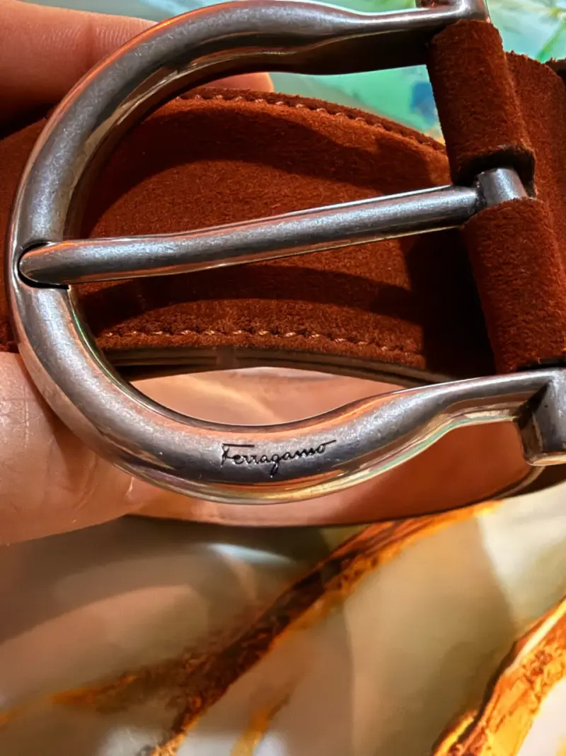 Cinturón Salvatore Ferragamo de cuero - 4