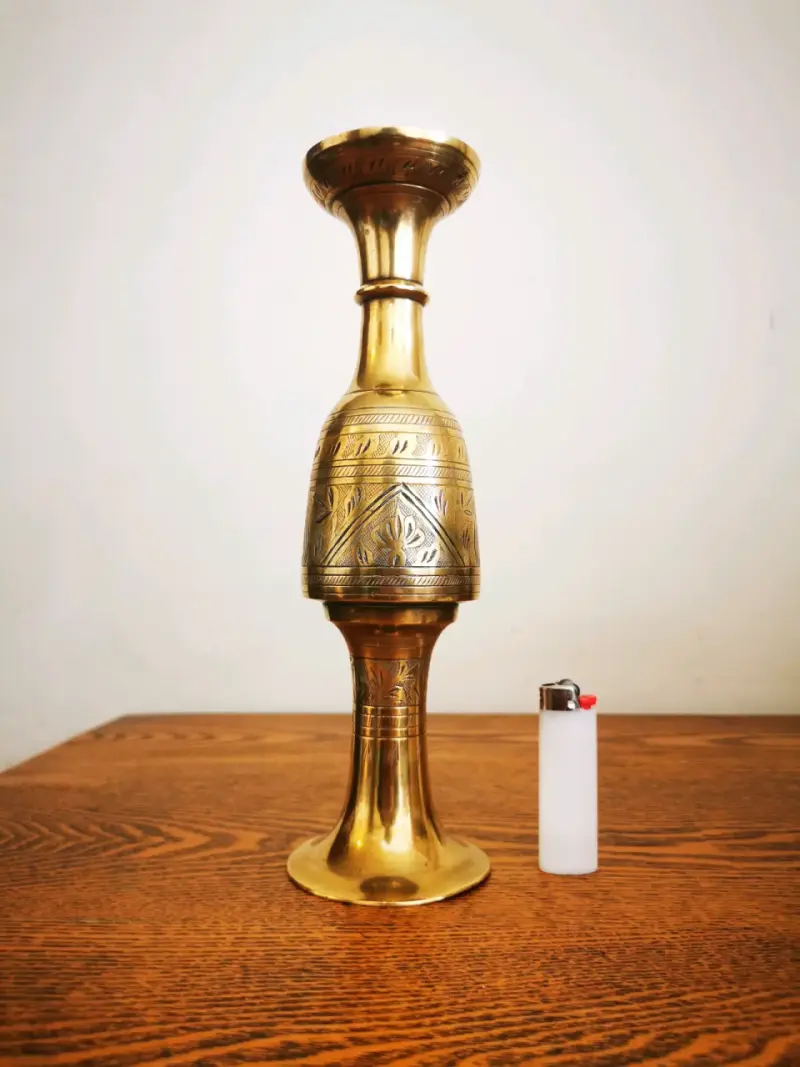 Candelabro de Bronce Indio - 4