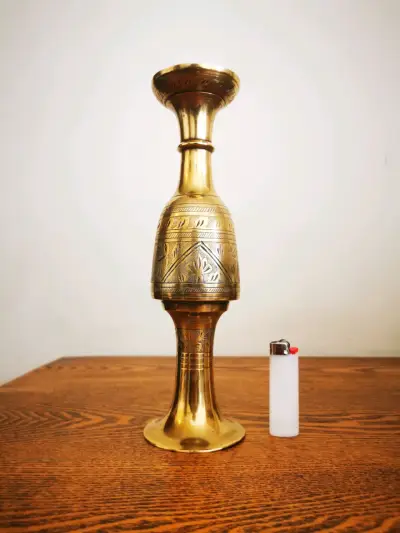 Candelabro de Bronce Indio - miniatura 4