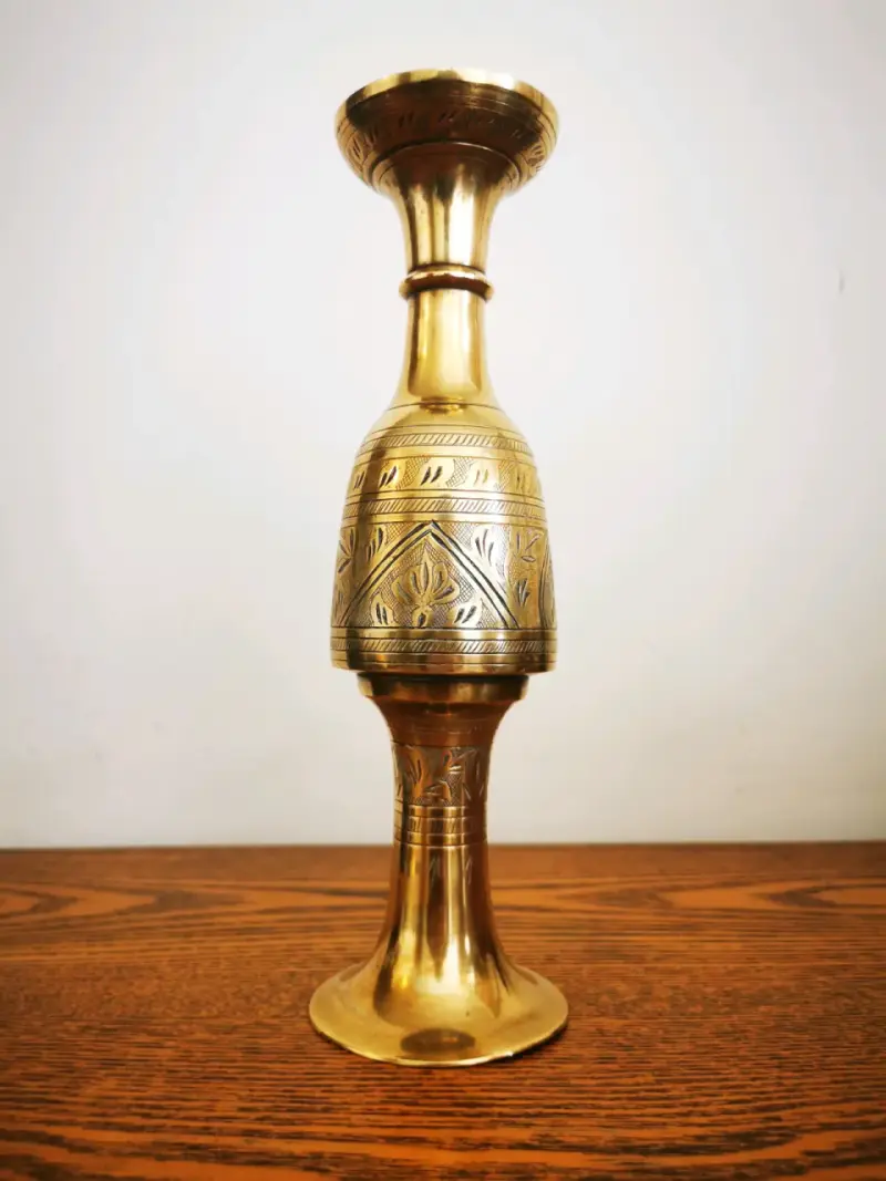 Candelabro de Bronce Indio - 5