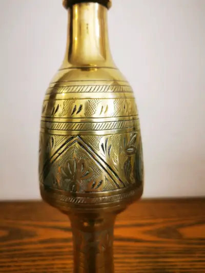 Candelabro de Bronce Indio - miniatura 6