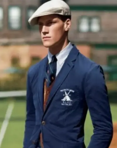 Blazer azul Polo Ralph Lauren para hombre - miniatura 3