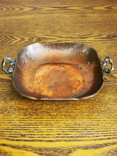 Fuente de cobre martillado - miniatura 4