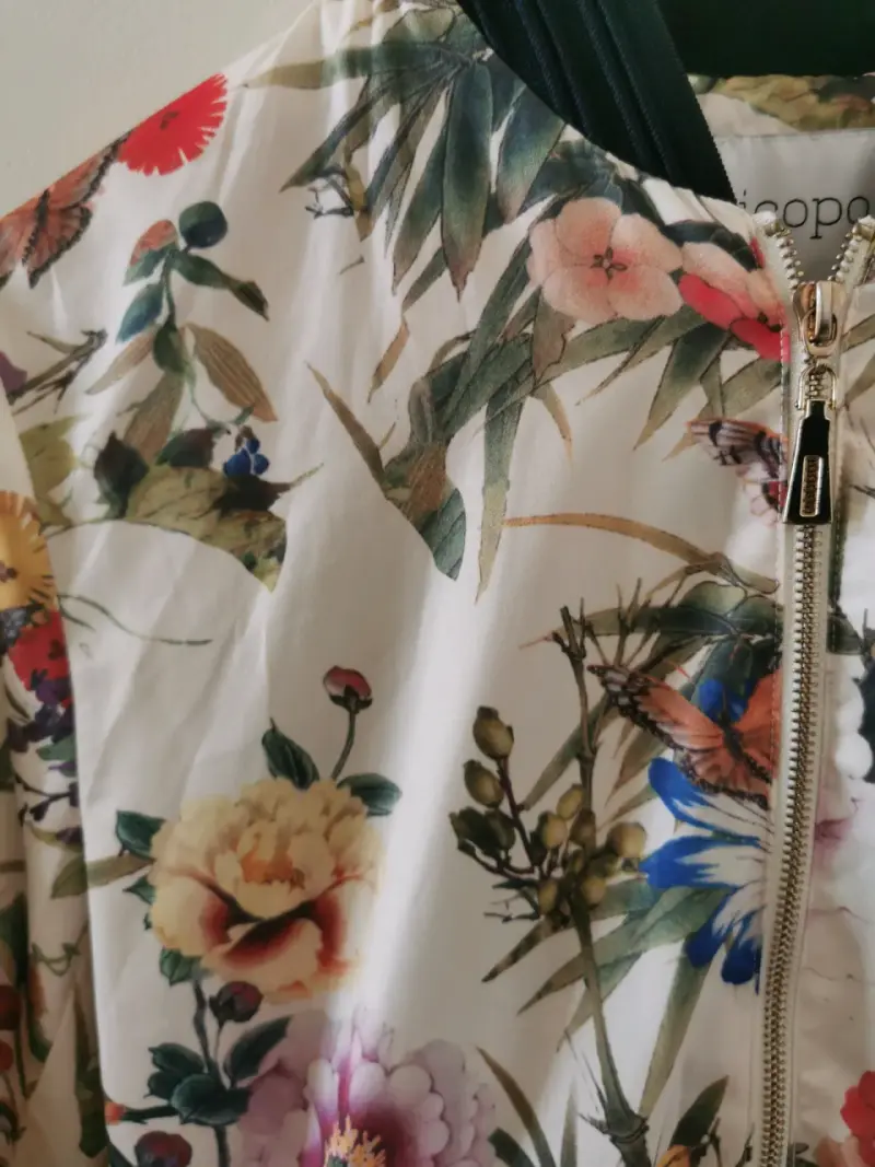 Corta viento floral para mujer - 6