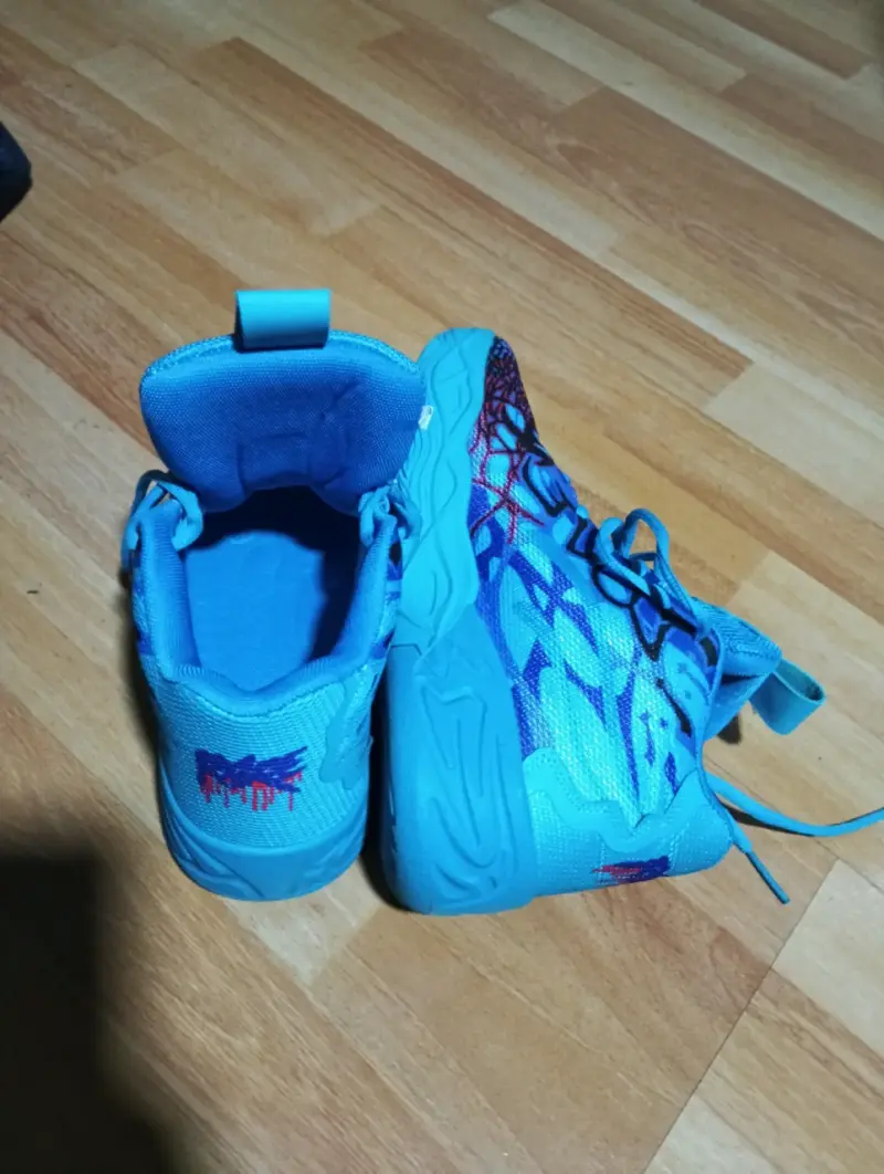 Zapatillas Básquet-Voleibol Azul-Morado / Danweile - 5