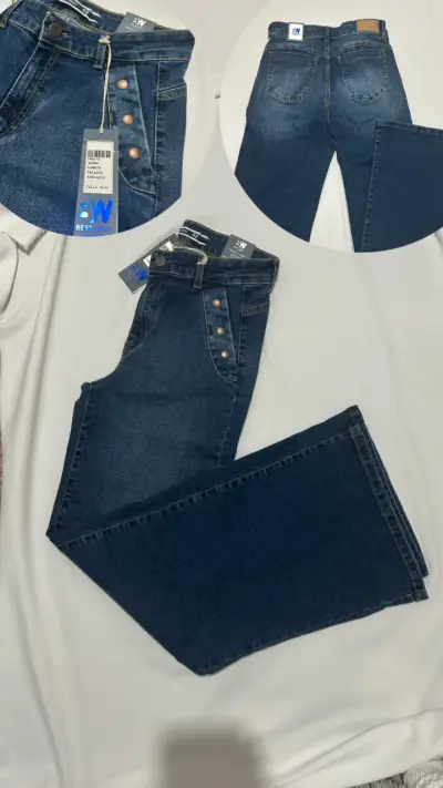 Jeans Wide leg push up NUEVOS - miniatura 3