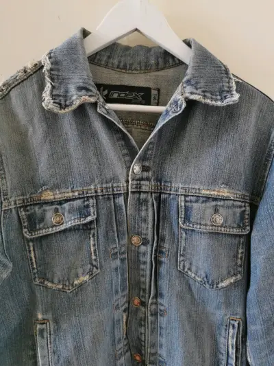 Chaqueta de mezclilla Index desgastada - miniatura 2