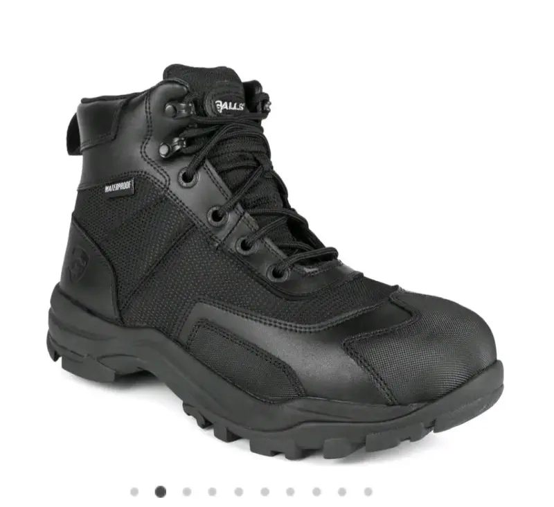 Botas tácticas impermeables negras Galls - 1
