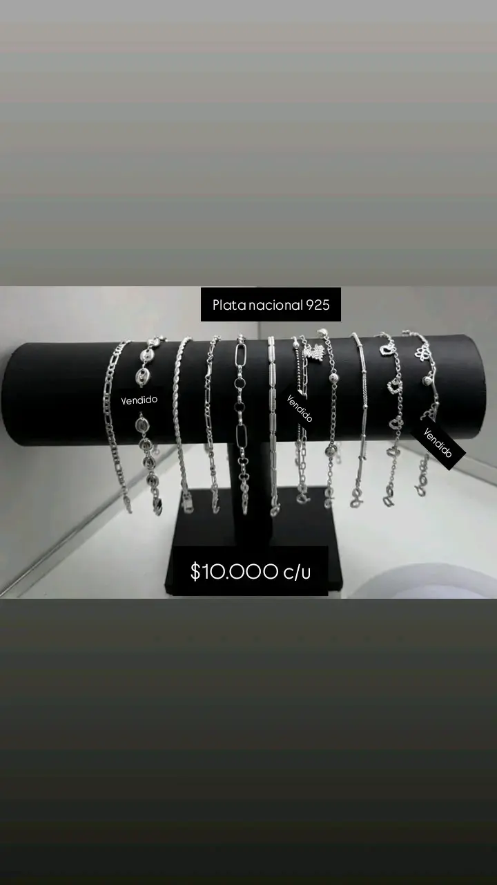 Pulceras unisex hombre/mujer plata 925 nacional