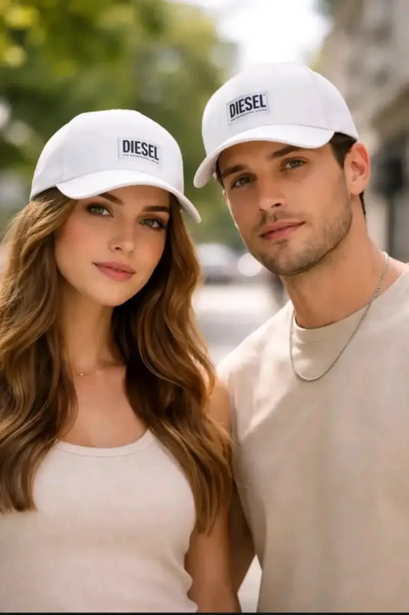 Jockey Diesel Modelo Corry Hat Blanco Original - 1