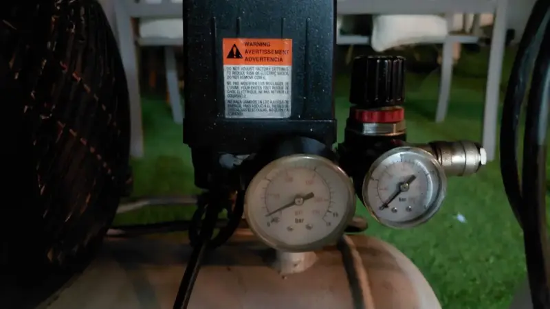 Compresor de aire Bauker 24L en buen estado - 4