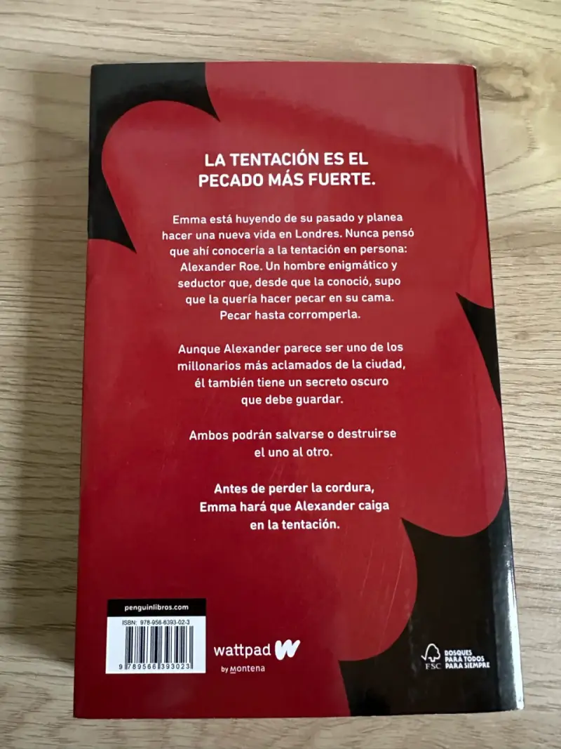 Libro 'Tentación' de Karla Cipriano - Tomo 1 - 3