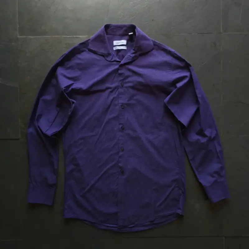 Camisa morada Calvin Klein de hombre - 1