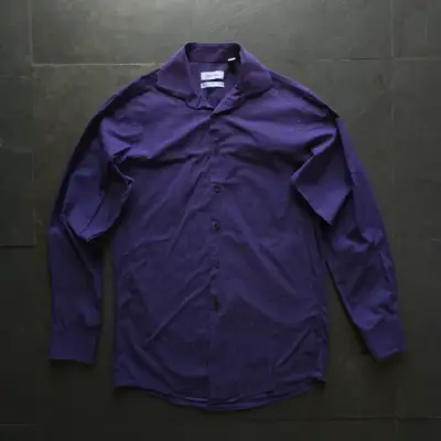 Camisa morada Calvin Klein de hombre - miniatura 1