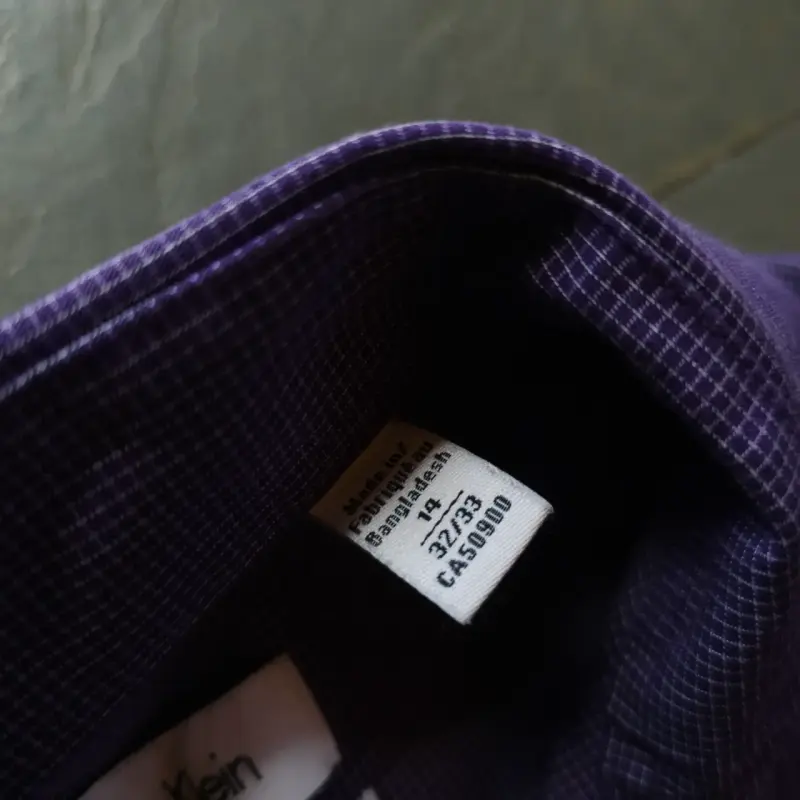 Camisa morada Calvin Klein de hombre - 3