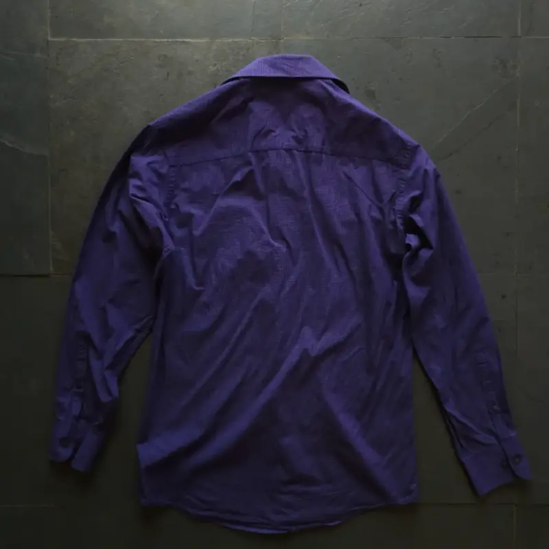Camisa morada Calvin Klein de hombre - 4