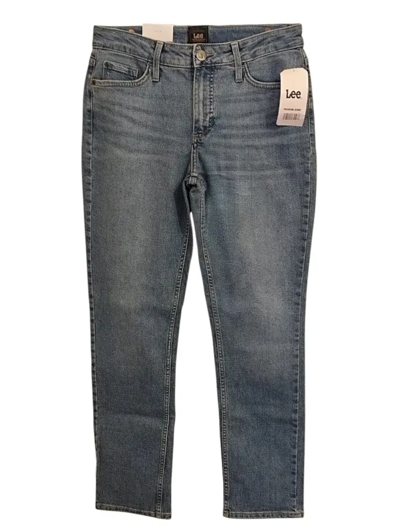 Jeans Lee Recto Straight Leg Tiro Medio 38/40 - 4