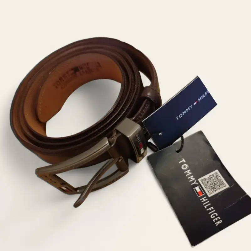 Cinturón Tommy Hilfiger de Cuero Casual Café XXL - 3