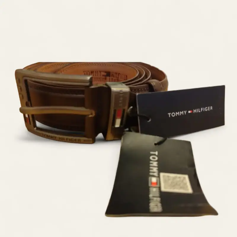 Cinturón Tommy Hilfiger de Cuero Casual Café XXL - 4