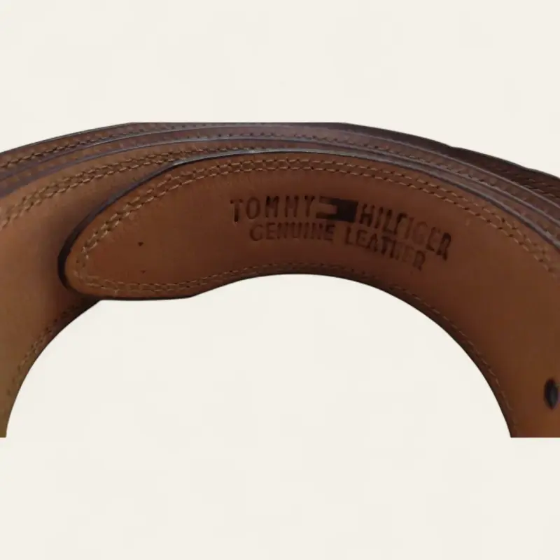 Cinturón Tommy Hilfiger de Cuero Casual Café XXL - 6