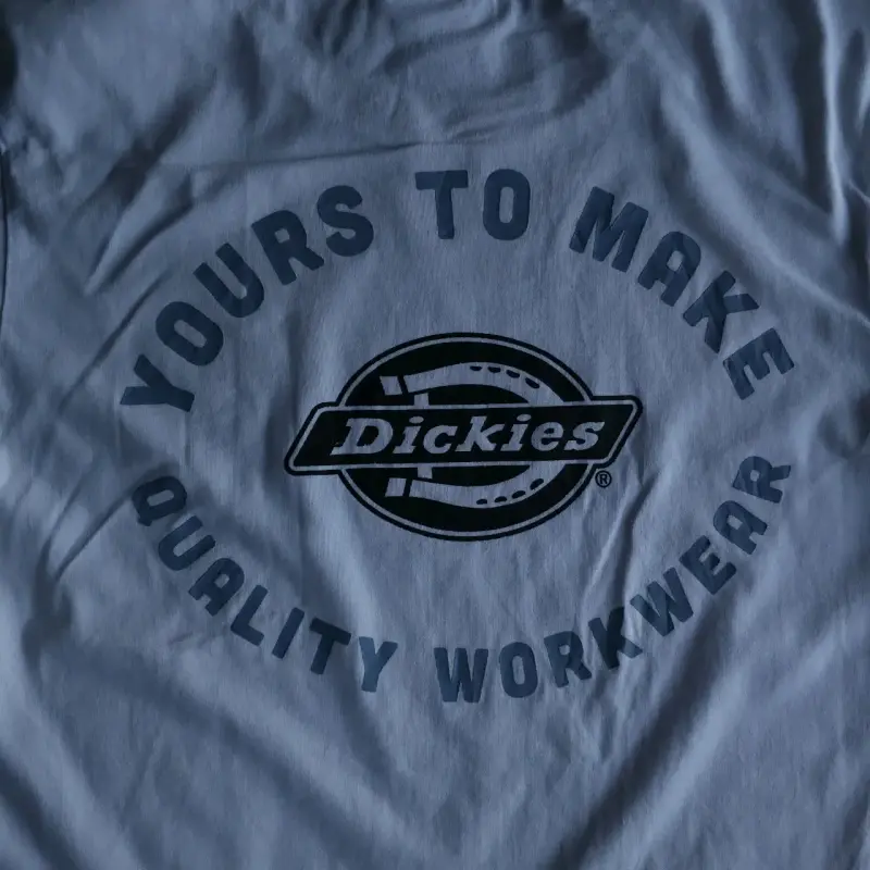 Polera blanca Dickies - 3