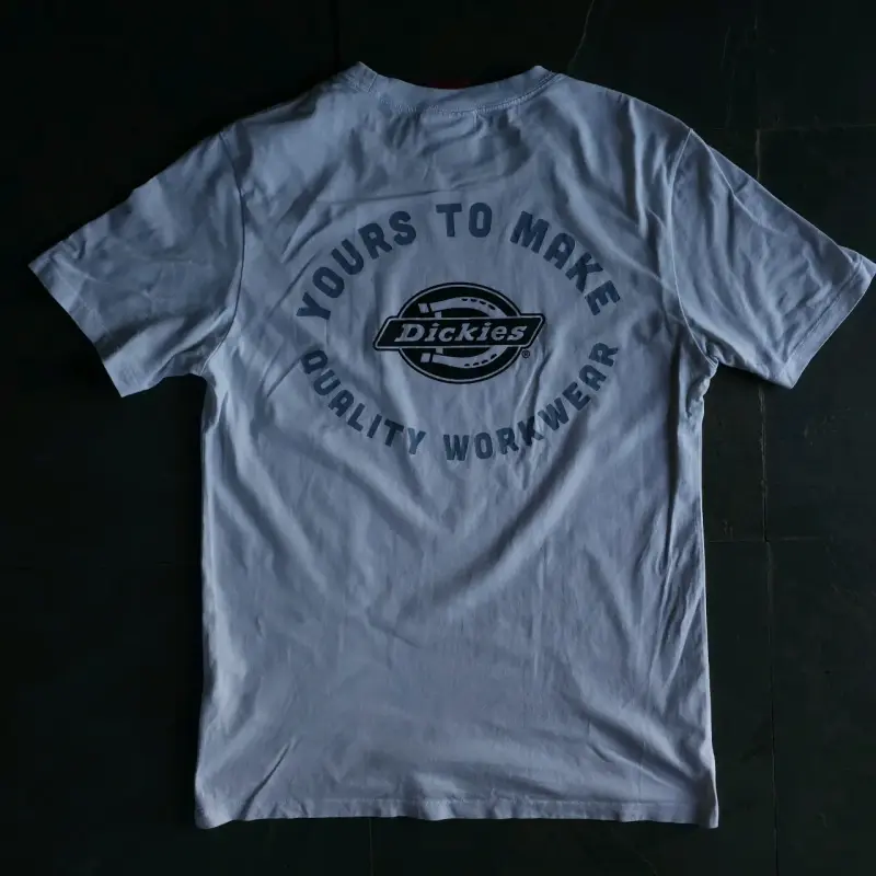 Polera blanca Dickies - 4